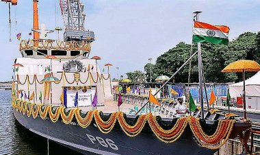 भारतीय नौसेना को मिली नई ताकत, माहे श्रेणी के सातवें पनडुब्बी रोधी युद्धपोत ‘मछलीपटनम’ का शुभारंभ