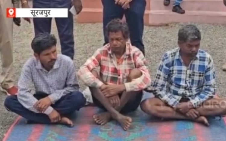 सूरजपुर में वन्यजीव अपराध पर बड़ी कार्रवाई, बाघ की खाल के साथ तीन संदिग्ध हिरासत में