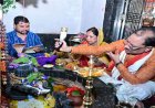 सावन माह के तीसरे सोमवार और नागपंचमी पर सीएम साय ने पत्नी संग किया फलेश्वरनाथ महादेव मंदिर में पूजा-अर्चना