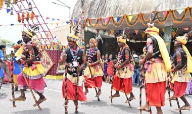 छत्तीसगढ़ के पहले पर्व हरेली पर मुख्यमंत्री निवास में सजी लोक संस्कृति की जीवंत झांकी