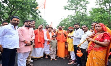 श्रावण के अंतिम सोमवार को अमरकंटक पहुंचे उप मुख्यमंत्री विजय शर्मा