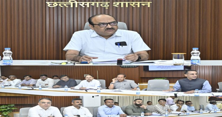 रायपुर : परियोजना निर्माण एवं क्रियान्वयन समिति की बैठक सम्पन्न