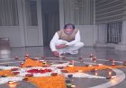 प्रधानमंत्री नरेंद्र मोदी के जन्मदिवस पर मुख्यमंत्री विष्णु देव साय ने अपने निवास पर जलाया ‘आशीर्वाद का दीया’