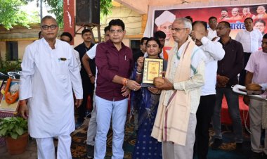 शिक्षकों के मार्गदर्शन और जनसेवा से ही संभव है, समाज व राष्ट्र का सर्वांगीण विकास- मंत्री टंक राम वर्मा