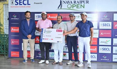 गोल्फ के ग्लोबल मैप पर उभर रहा नवा रायपुर, विश्वस्तरीय सुविधाएं बन रहीं पहचान : अरुण साव