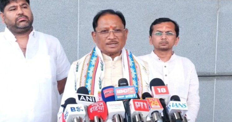 BREAKING :महानदी जल विवाद पर CM साय का बड़ा बयान,बोले- जल्द होगा समाधान