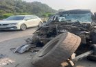 ब्रेकिंग : NH 53 पर ट्रक में जा घुसी कार, 2 महिलाओं की मौत, 3 घायल, कार के उड़े परखच्चे…