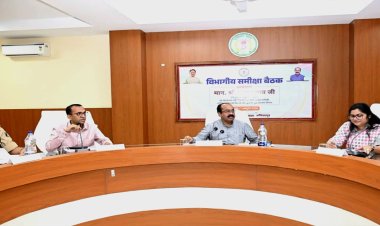 उप मुख्यमंत्री अरुण साव ने की विकास कार्यों की प्रगति और योजनाओं के क्रियान्वयन की समीक्षा